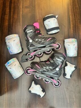 NEW Bladerunner Rollerblades Women's 8 w/ Protective Pads
